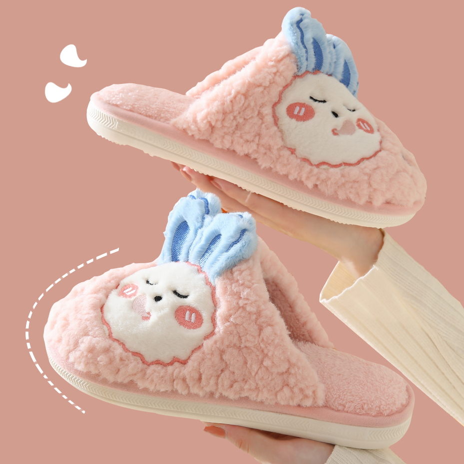 包头保暖可爱室内家居棉拖鞋