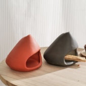 多巴胺陶瓷香炉圣木托盘架Palo Santo秘鲁圣木燃烧盘托盘圣木托