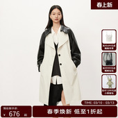 拼色时装 新款 HPLY荷比俪秋季 风衣HYD35510370 商场同款