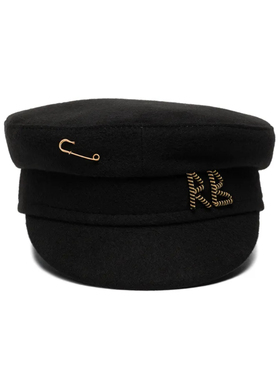 2026秋冬新款rb海军帽子报童帽