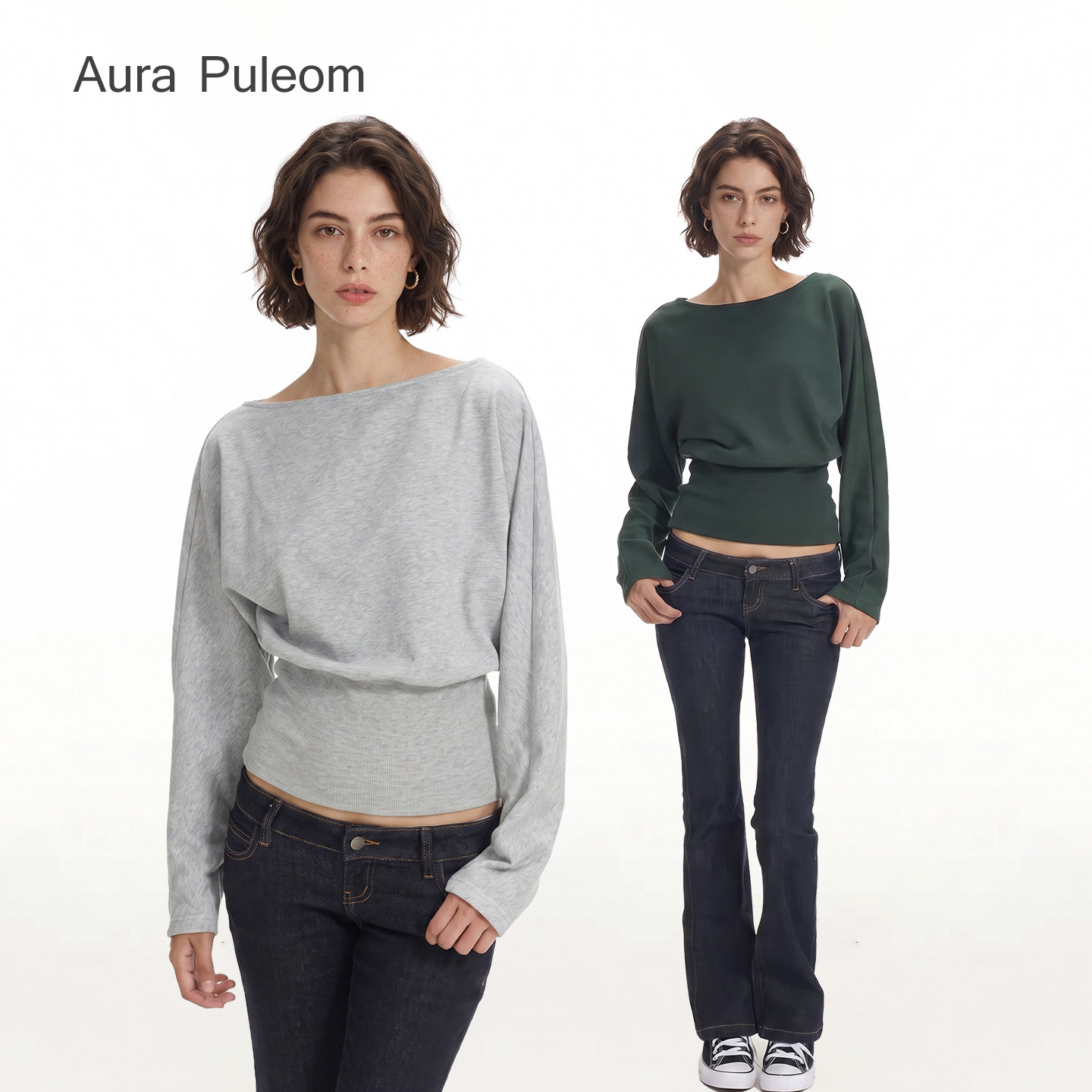 Aura Puleom美式复古卫衣/绒衫