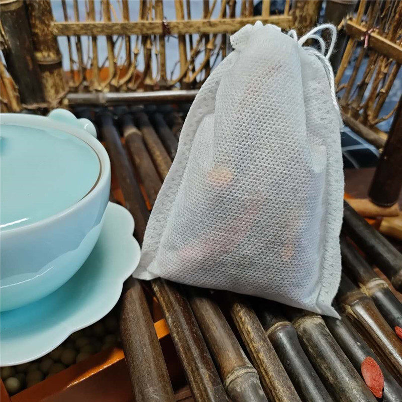 无纺袋茶包100个10*12cm炖汤料卤包中药袋隔渣袋香料过滤袋装药粉