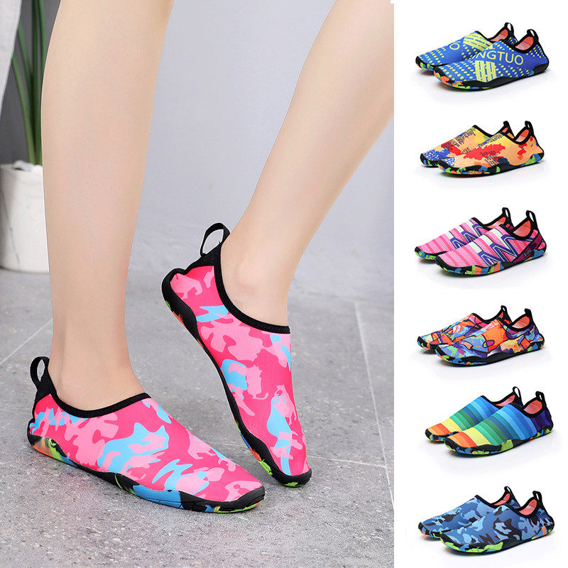 兴拓沙滩鞋袜橡胶大底防滑运动户外健身涉水溯溪鞋男女游泳鞋总