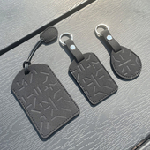 门禁卡套小长方形电动车nfc迷你感应电梯卡 水滴可爱保护公交卡包