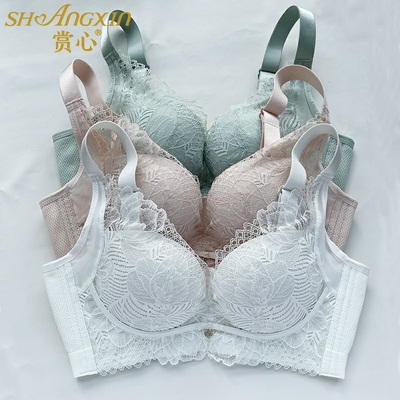赏心专柜无钢圈聚拢薄款内衣