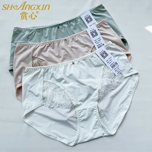 9082 K9082中腰三角蕾丝包臀纯棉底裆底裤 3231配套 内裤 赏心新款