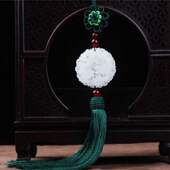 新款 阿富汗白玉龙凤呈祥吊坠对佩男女情侣古代汉服玉佩玉牌凤香仪