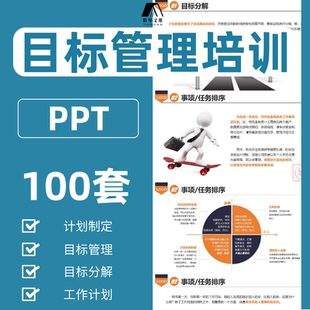目标管理培训PPT课件目标分解工作计划分解工作计划表目标管理PPT