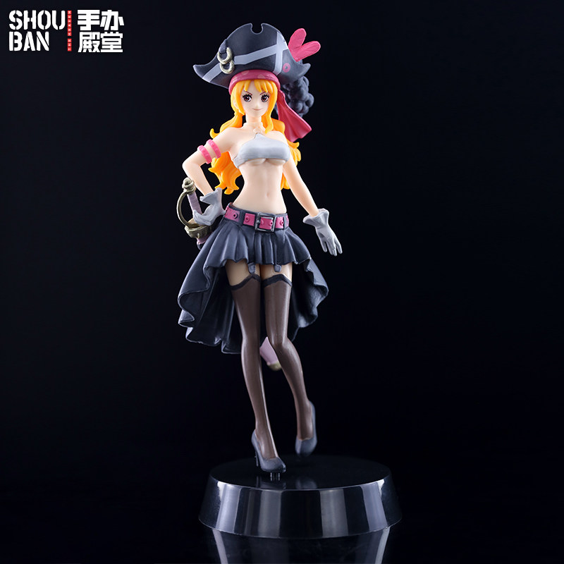 海贼王手办罗宾剧场版妮 dxf red可二次元美少女动漫模型国产摆件