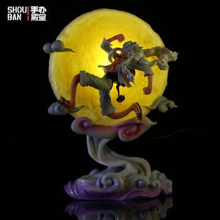 Studio Hole 奔月 尼卡 发光模型摆件 海贼王手办 追月路飞 Brain