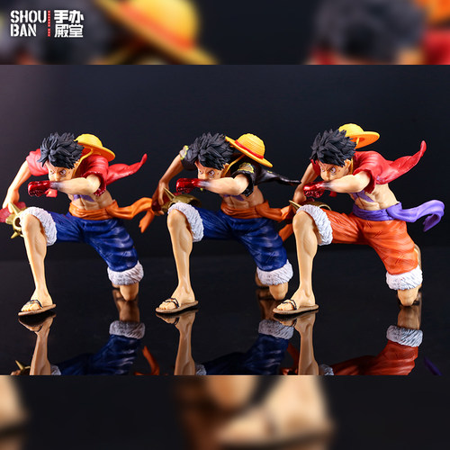 海贼王手办BT吹气路飞