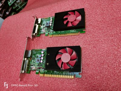 原装库存惠普GT730 2G DDR5 独立显卡 刀卡全高半高挡板 DP支持4K