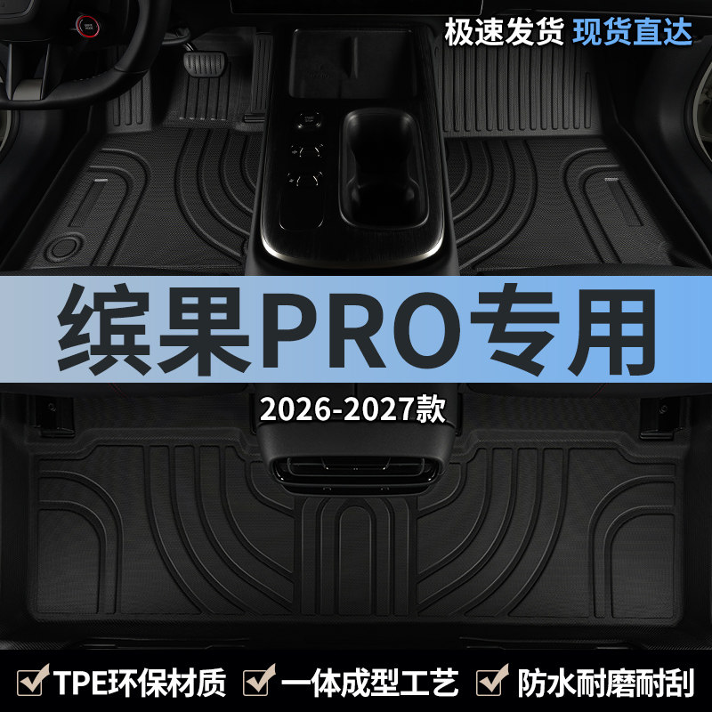 五菱缤果PRO汽车脚垫TPE图片