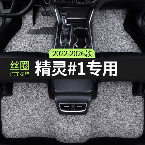 适用奔驰smart精灵一号汽车脚垫