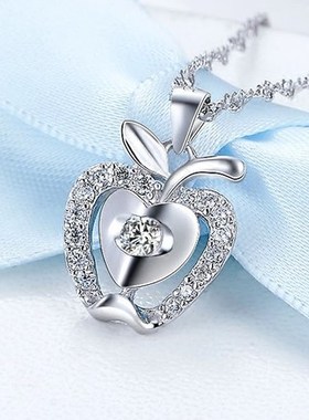 小苹果项链平安夜圣诞节礼物