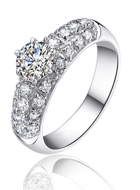 沁缘925银戒指女款女士新年礼物