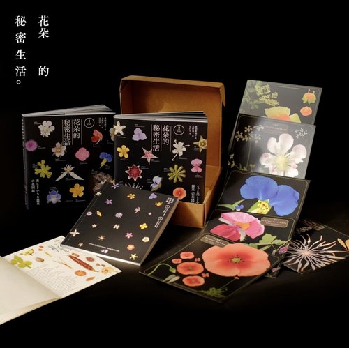 花朵的秘密生活（全两册礼物赠送) 2407+2408 畅销书一方见地定制版送放大镜