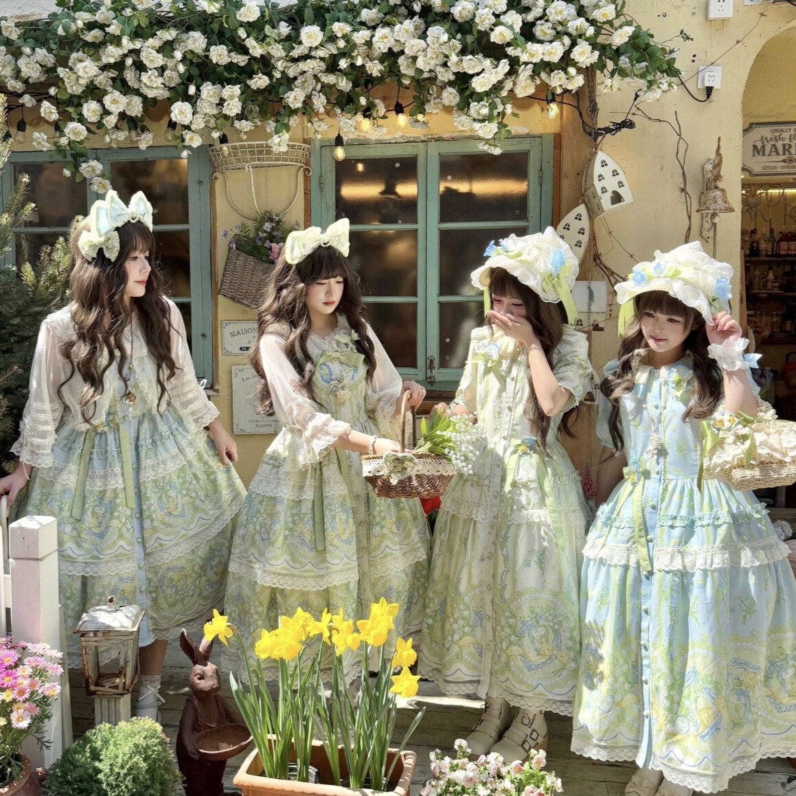 补款【香水铃兰】珍珠糖果甜茶lolita风玩偶少女柠檬匣子洋装