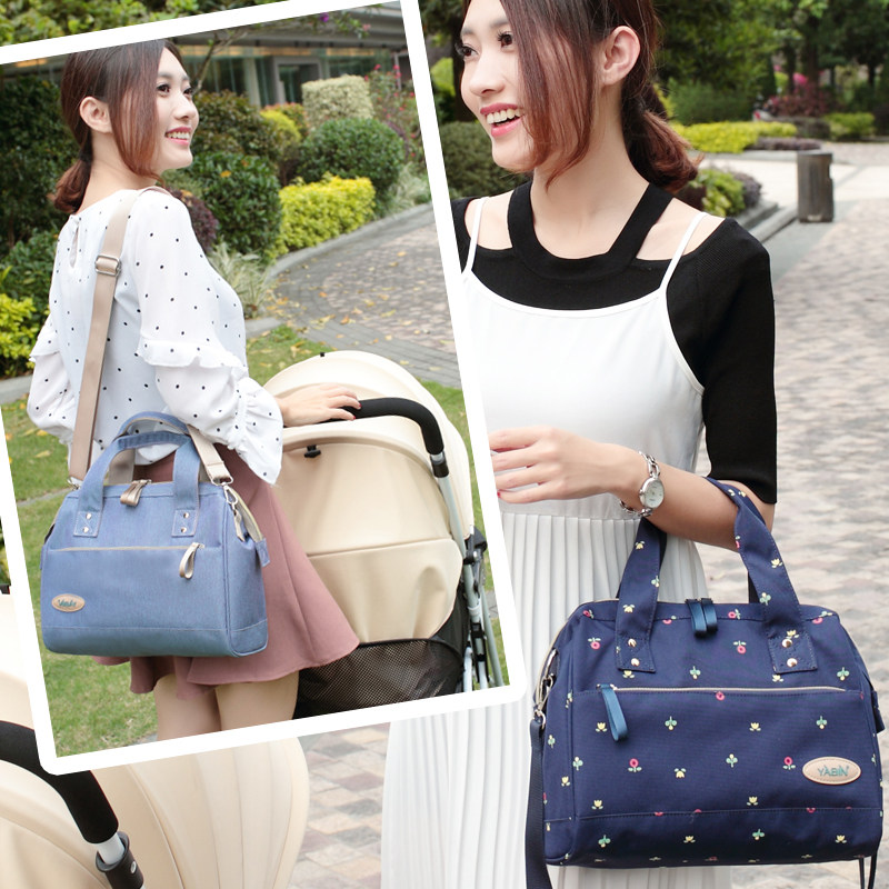 妈咪包小号单肩斜挎包2019新款妈妈包母婴包时尚大容量外出手提包