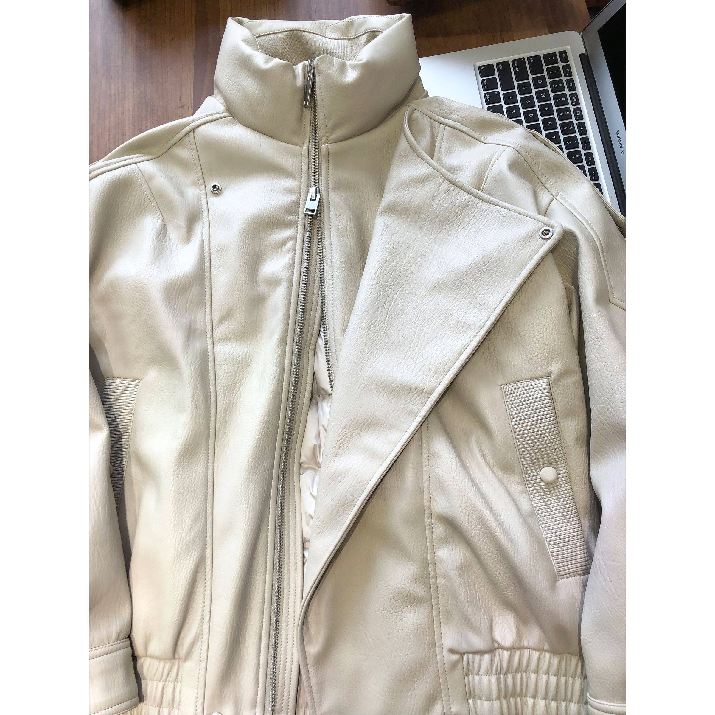 Carol设计师限定90鸭绒加厚机车皮衣羽绒服男士冬季新款保暖外套,男装,羽绒服,淘宝优惠券,粉丝福利购,淘宝优惠卷