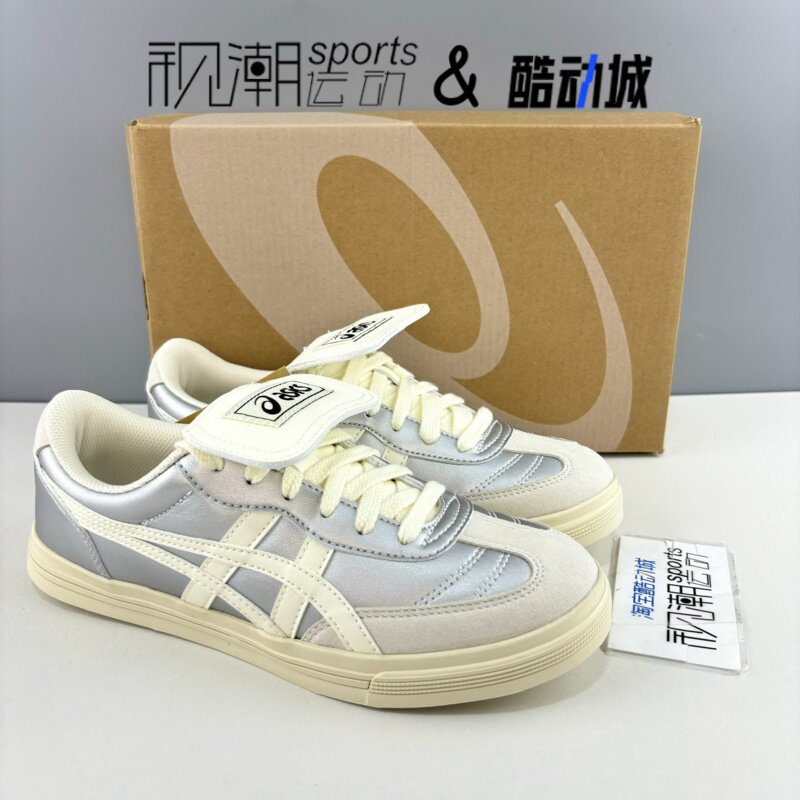 亚瑟士AARON2.0银色运动板鞋
