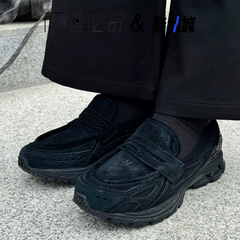 New Balance NB1906L黑色男女复古一脚蹬乐福鞋休闲鞋U1906LNT