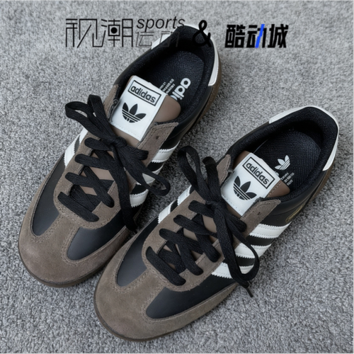 AdidasoriginalsR71黑棕T头鞋