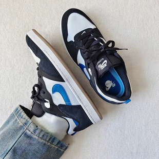 104 CJ0882 Nike耐克SB Alleyoop黑白蓝男复古百搭运动休闲板鞋
