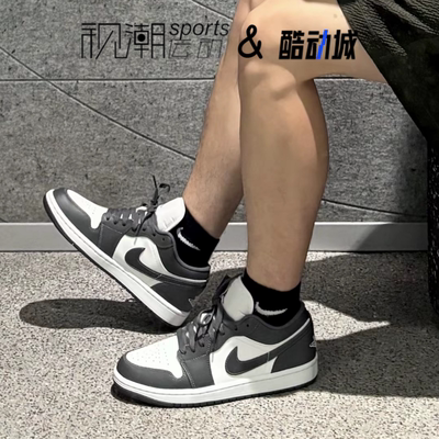 AJ1灰白运动休闲板鞋复古篮球鞋