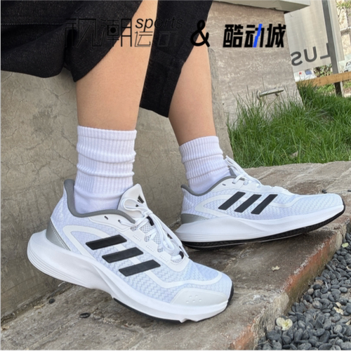 阿迪达斯Runfalcon5.0白黑跑步鞋