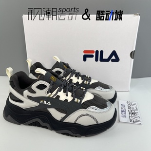 FILA斐乐山丘鞋 锻铁灰女子舒适复古防滑休闲老爹鞋F12W332121FFV