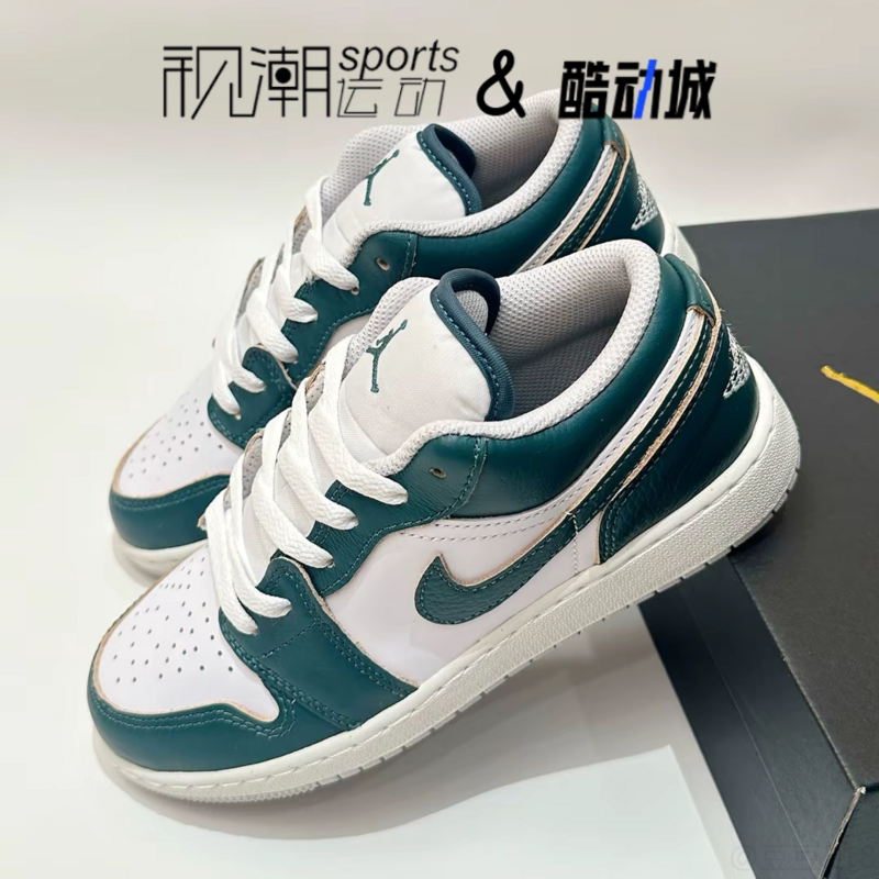 AJ1白绿大童运动休闲板鞋篮球鞋