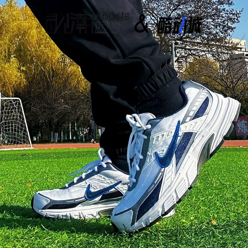 Nike耐克Initiator白蓝色男复古缓震休闲老爹跑步鞋394055-101