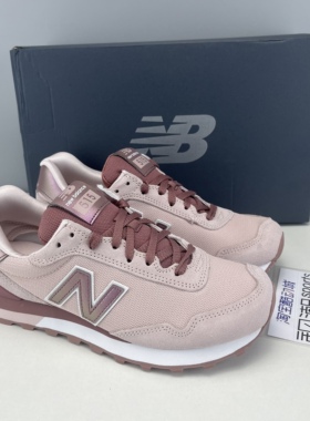 NewBalance NB515贝桃粉女子复古经典增高轻便运动休闲鞋WL515CSC