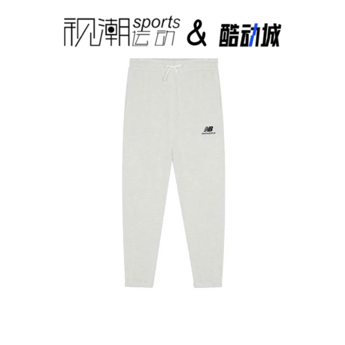 New Balance NB白色男女针织束脚休闲健身运动卫裤UP21500-SAH