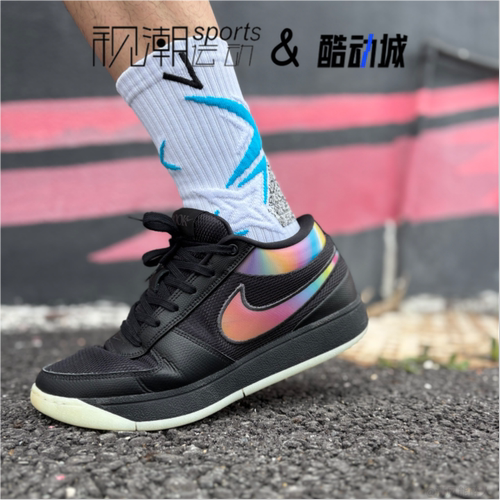 耐克Book1黑色耐磨训练篮球鞋