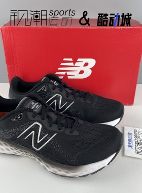 New Balance NBFresh Foam黑色男网面透气运动休闲跑步鞋MEVOZLK2
