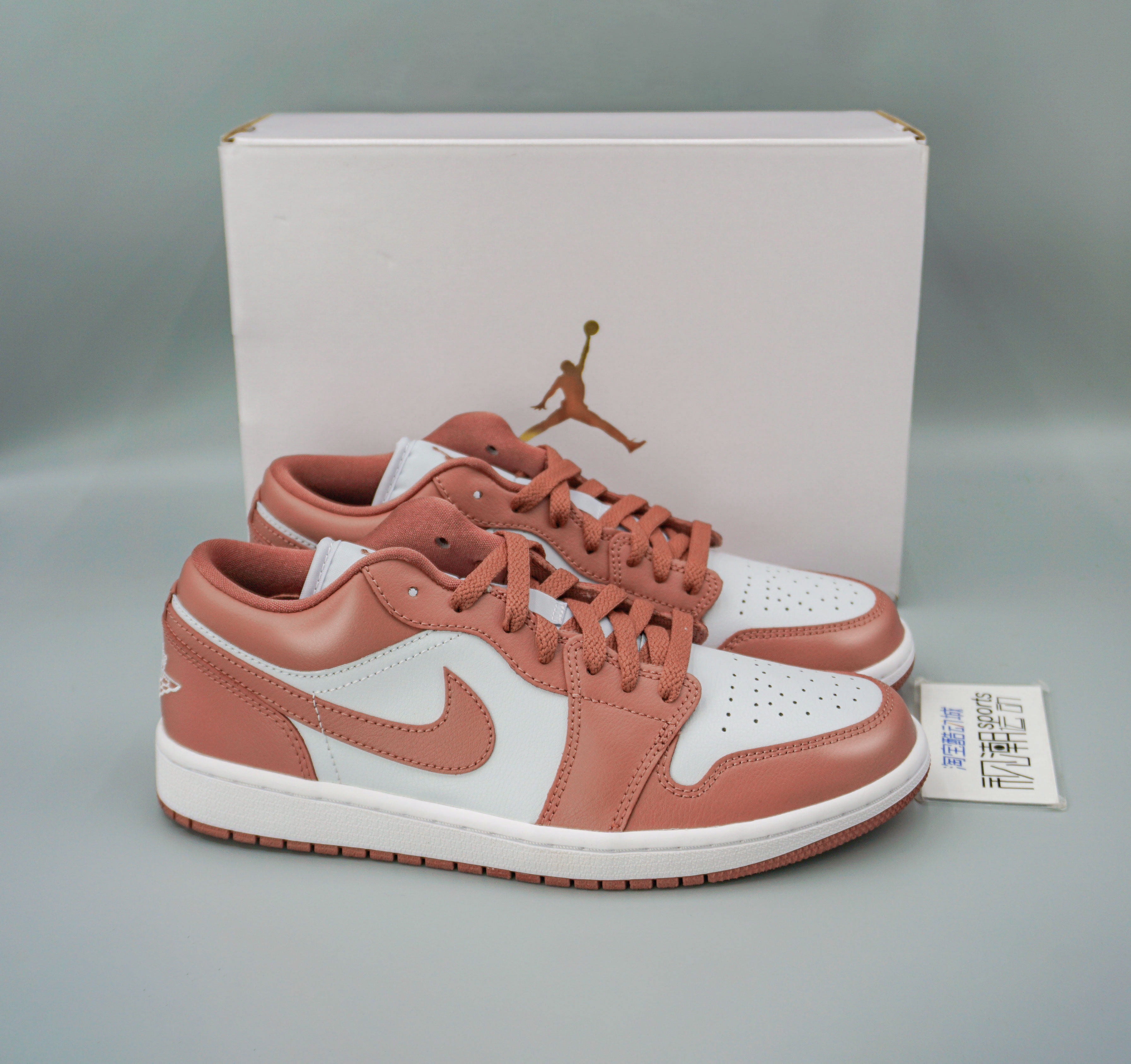 Air Jordan 1 Low AJ1白红男女低帮耐磨复古篮球休闲鞋DC0774-080