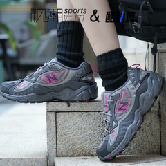 New Balance NB703灰粉女子减震防滑户外登山休闲鞋运动鞋WL703BB