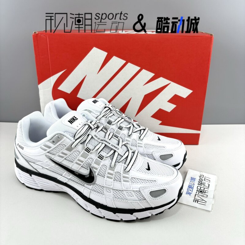 耐克P-6000银白运动休闲鞋跑步鞋
