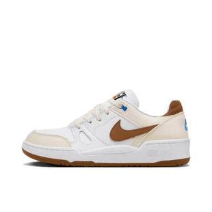 Nike耐克 Full Force Low 棕白男复古低帮运动休闲板鞋HJ3485-121