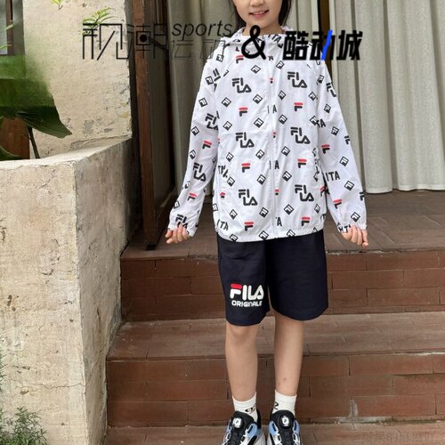 斐乐ORIGINALE满印一儿童防晒衣
