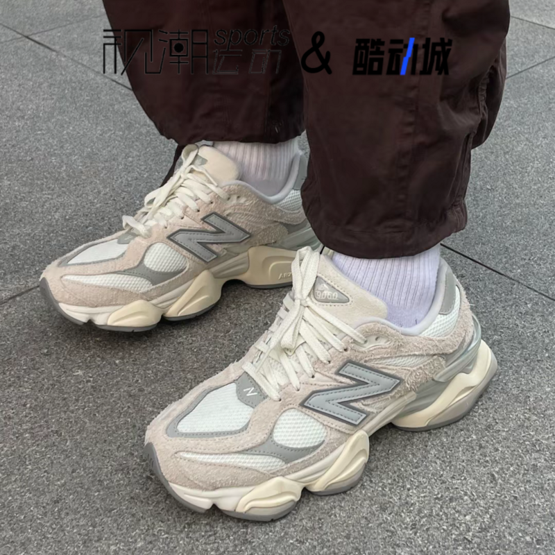 NB9060白灰小象蹄老爹鞋休闲鞋