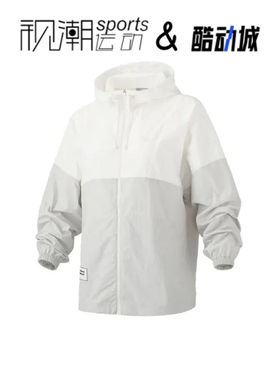 New Balance NB 灰色女子薄款运动休闲梭织夹克外套5AD37632-LGR