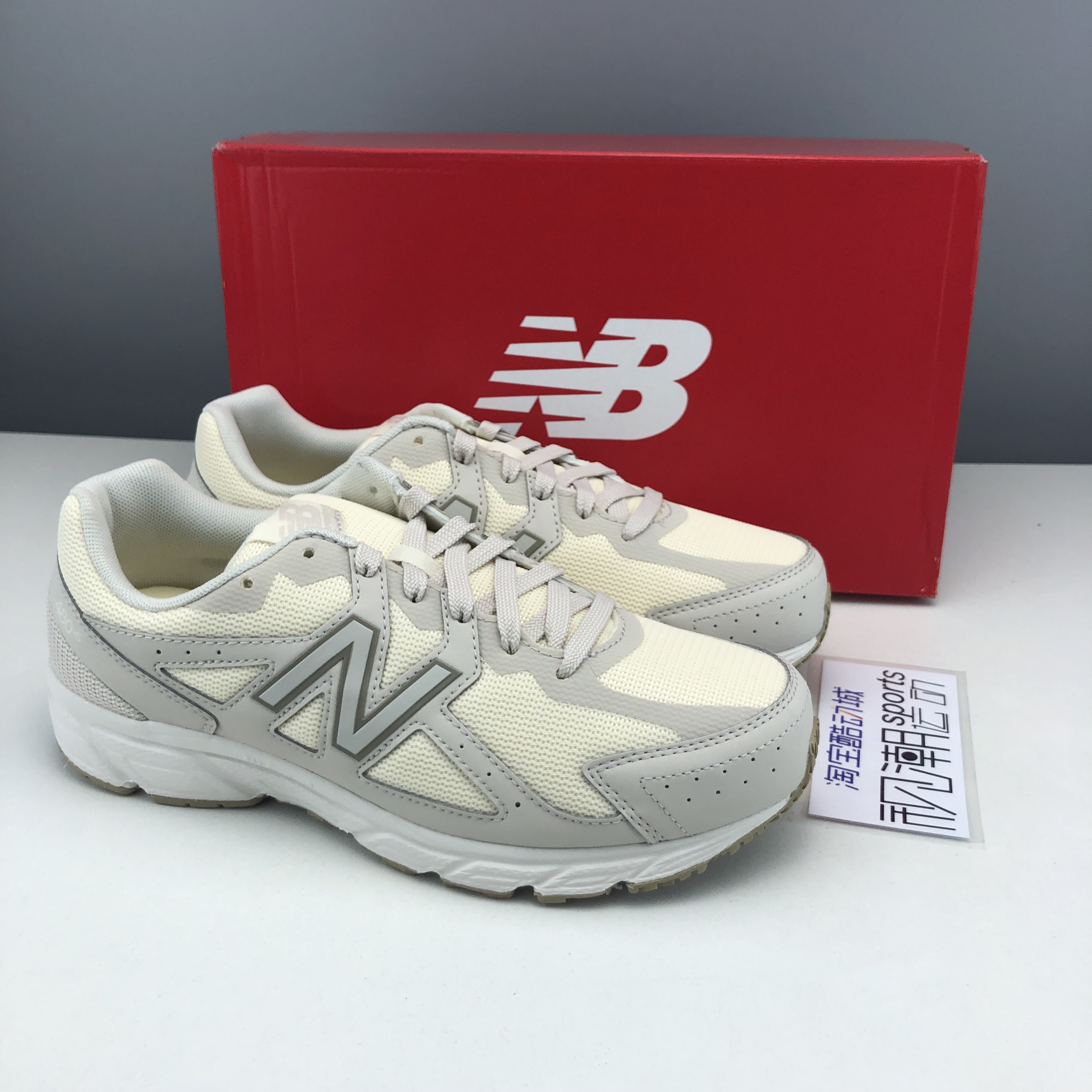 new balance nb480奶油白女复古缓震透气运动休闲跑步鞋w480st5