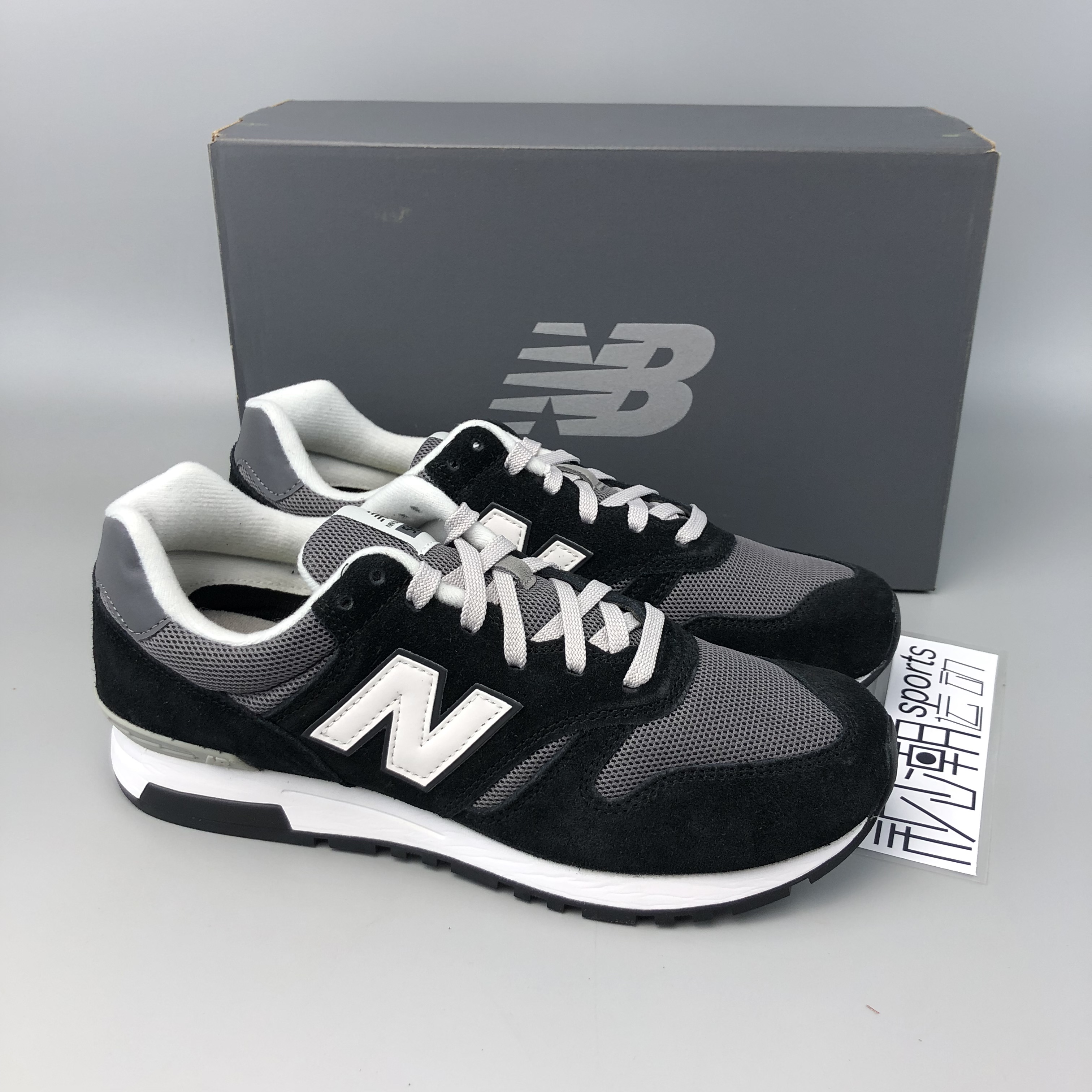 NewBalance NB565灰黑男女复古透气网面运动休闲跑步鞋 ML565CBK 运动鞋new 运动休闲鞋 原图主图