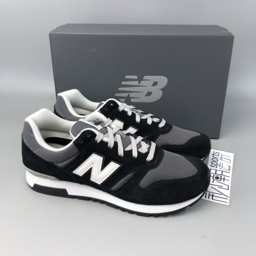 NB565黑白灰男女复古透气休闲鞋