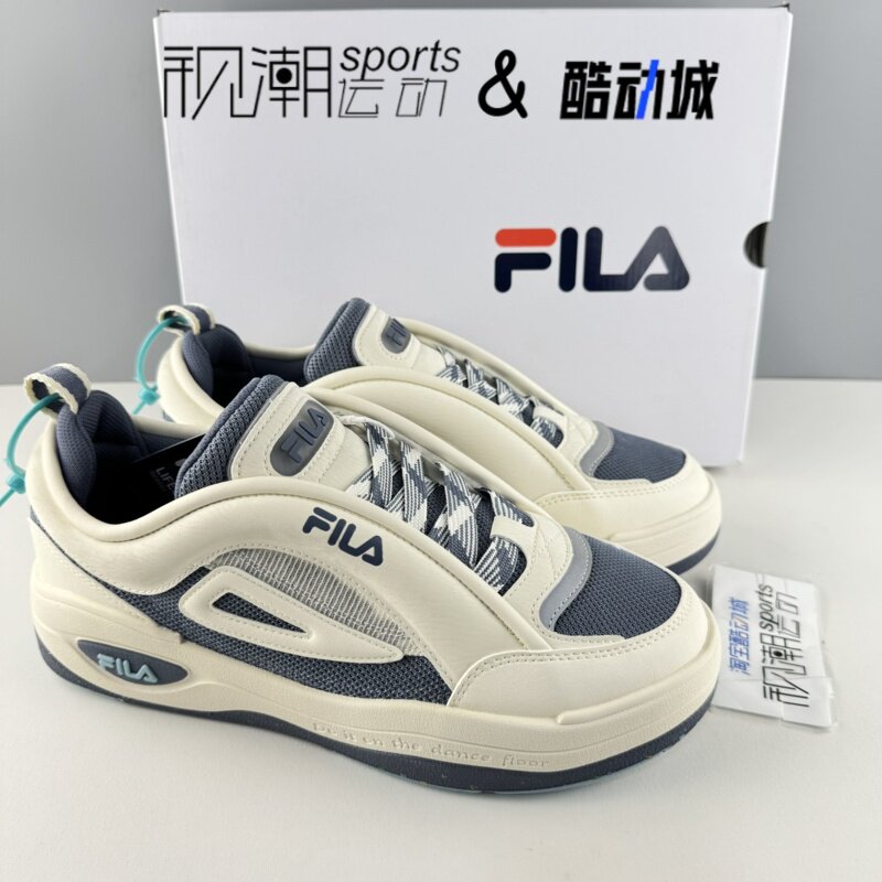 斐乐舞动鞋2白蓝百搭运动休闲鞋
