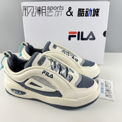 斐乐舞动鞋2白蓝百搭运动休闲鞋