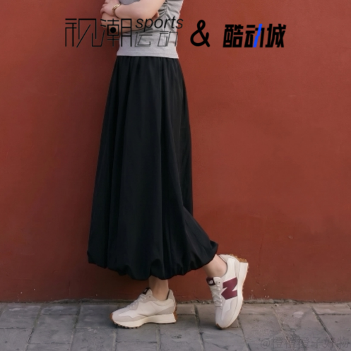 NB327白色耐磨防滑运动休闲鞋
